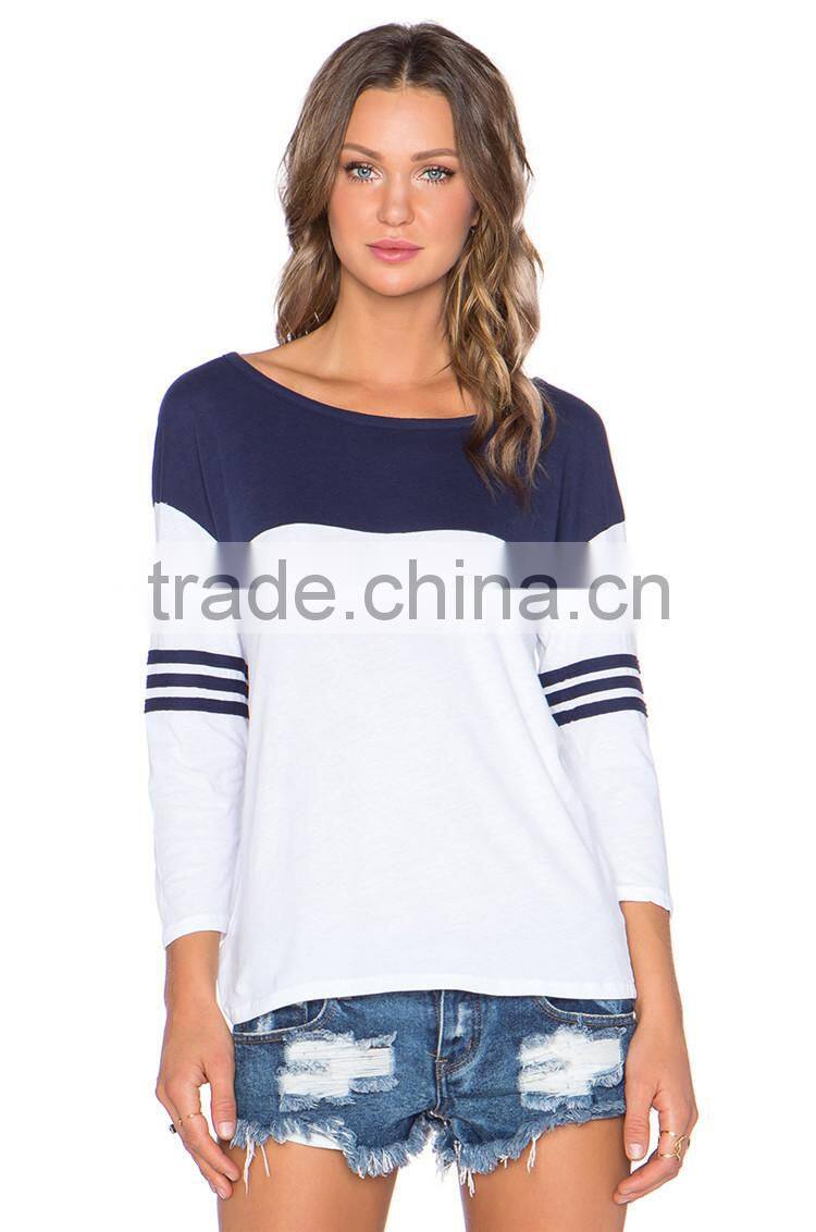 China supplier tee shirts in bulk thin long sleeve customized t shirts