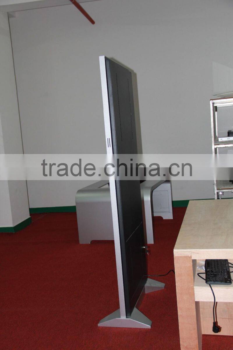 55inch lcd advertising screens / totem advertising indoor / USB digital display