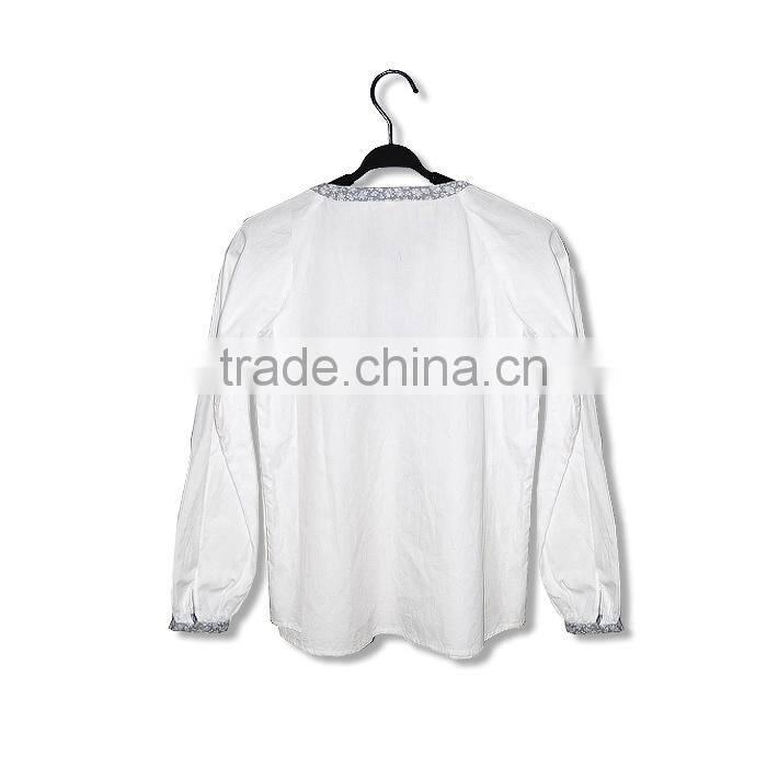 girls casual fit long sleeve shirt OEM children's long-sleeved shirts