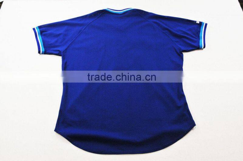 custom made dry fit men's polyester Vintage MLB Baseball Jersey tee ,OEM Design V ribbed Neckline Striped Baseball Tee