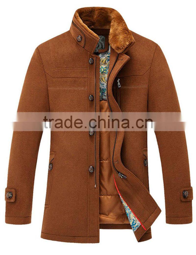 High quality keep warm wool hot sale fashion casual style coat wholesale