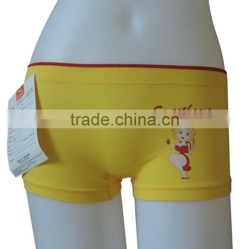 Factory price seamless boxer shorts kids underwear