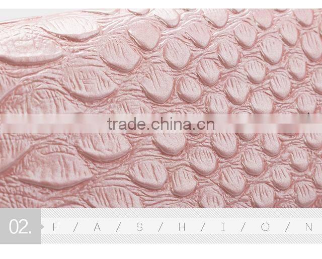 High Quality Women Leather Long Wallet Fashion Pure Color Clutch Bag Women