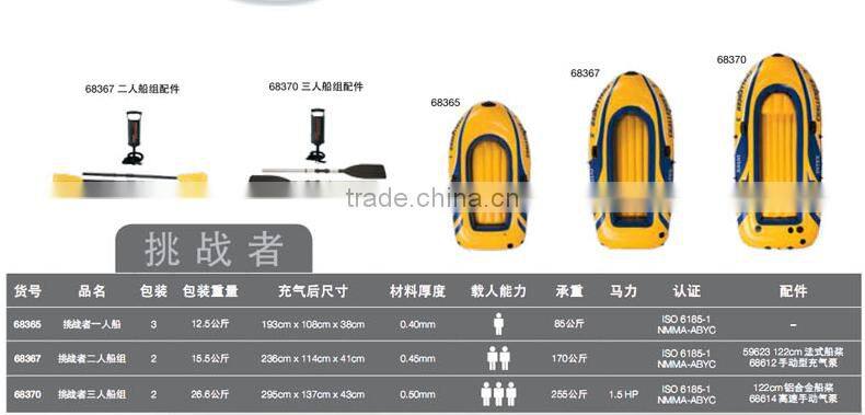 INTEX Inflatable Challenger Boat