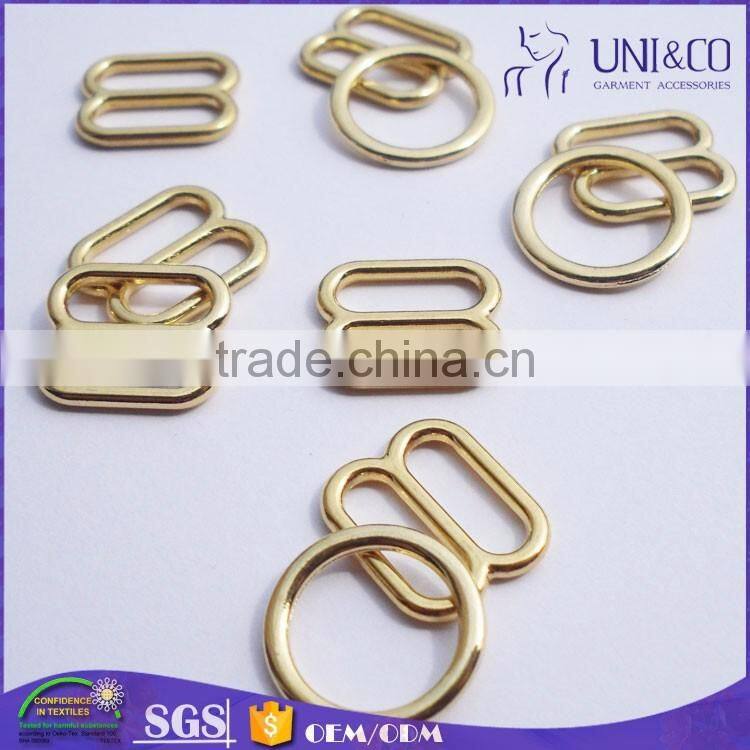 Top selling factory price metal buckle/Bra ring/slider/hook