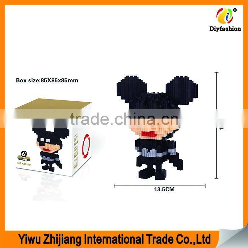 Hot Sale 3D Mode Mini Building Blocks Puzzle Design Intelligence Blocks Toys for Childrens