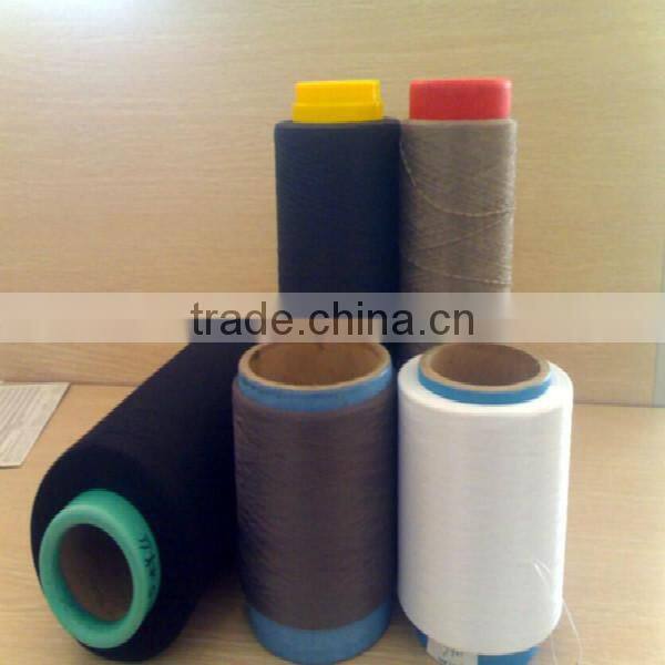 Anti-static flame retardant yarns