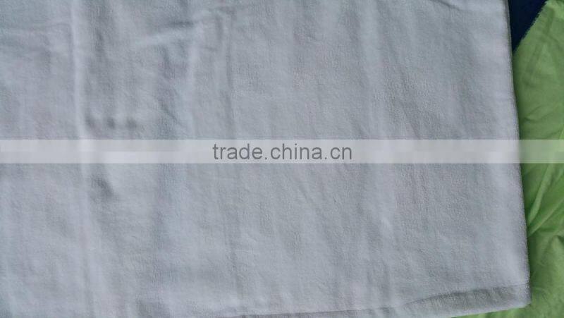 100% cotton terry velour fabric