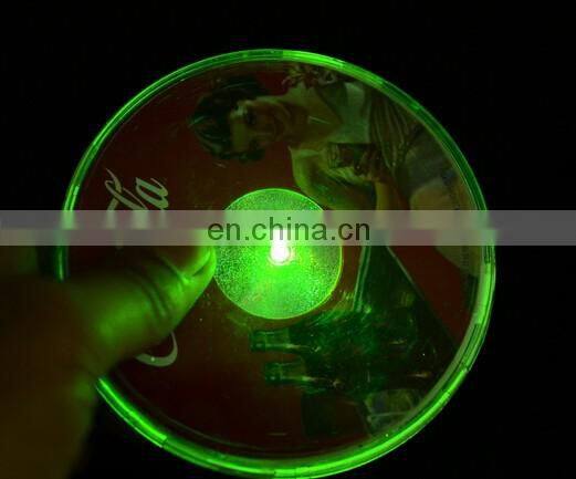 good quality led bottle lights 2*CR1220 bottle lights 3M bottle sticker