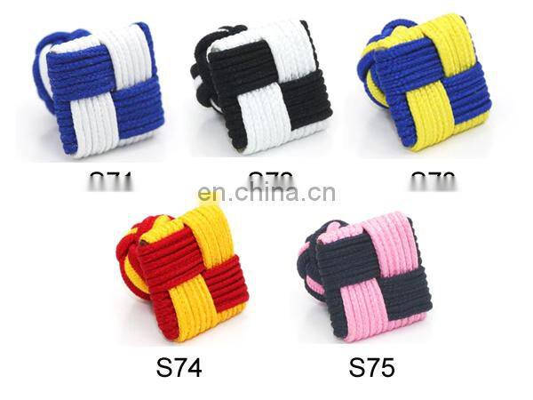 Manufacture Silk Cufflinks Wholesale