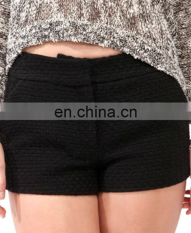Textured Jacquard Shorts CSS0026