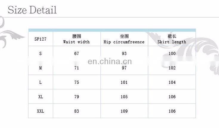 Steampunk postapocalyptic style maxi mermaid skirt