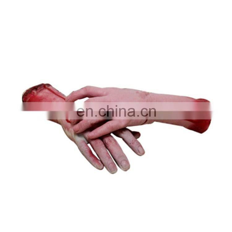 new high quality top design Halloween ruber severed limbs bloody hands arms