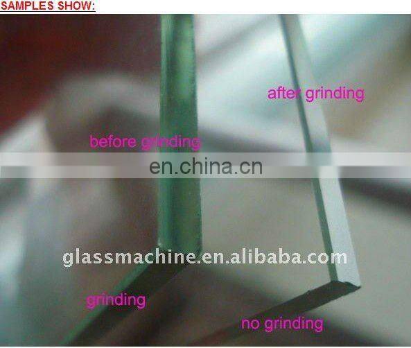 Glass straight-line double edging machine