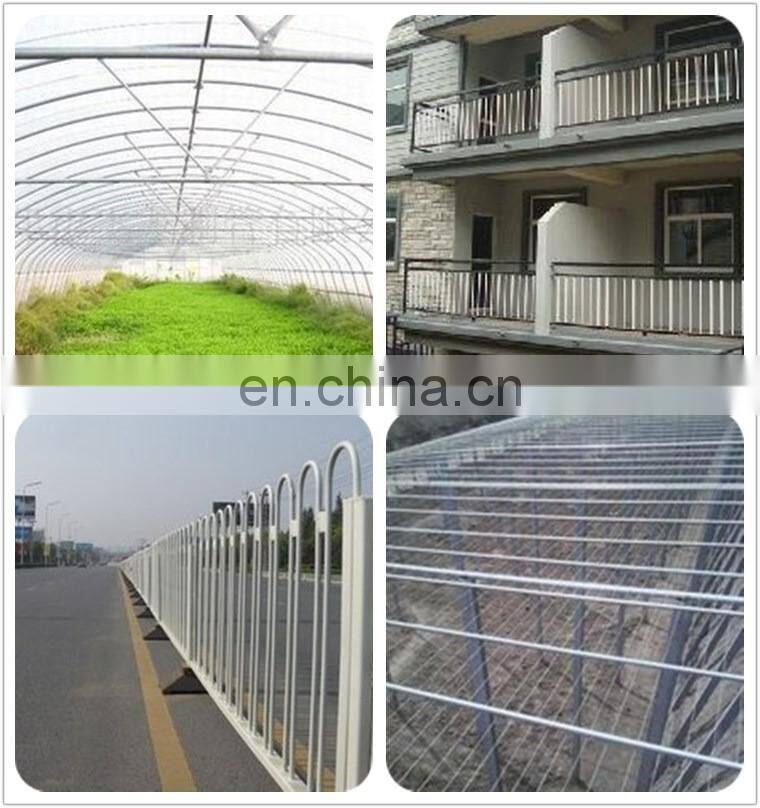 pre-galvanized steel round tube q235 3 inch galvanized steel round tube