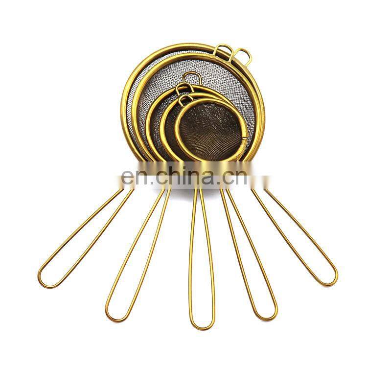 Stainless Steel Strainer Set Fine Mesh Strainer