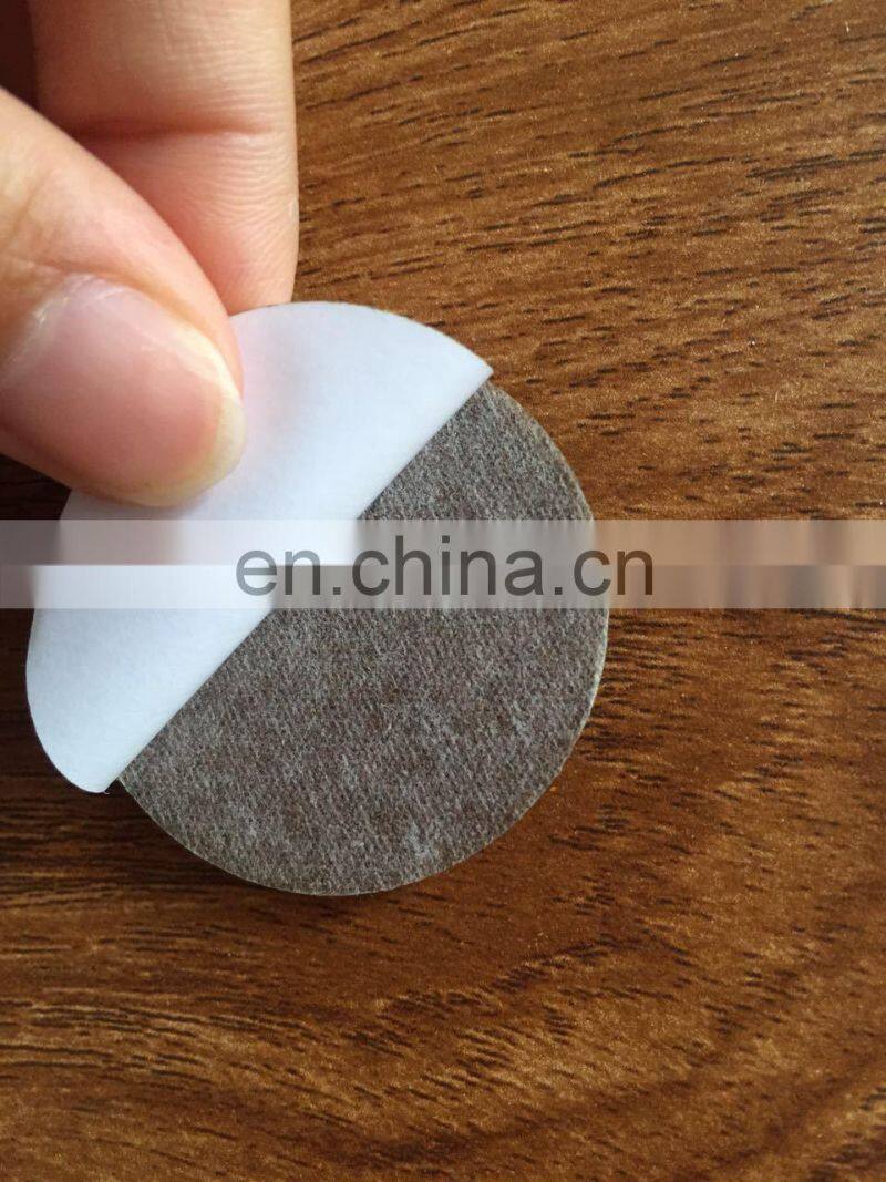 4mm needle punched adhesive backing polyester felt Adhesive Felt