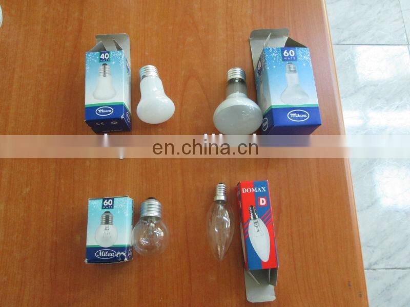 Bulb incandescent clear bulb 110v 60w