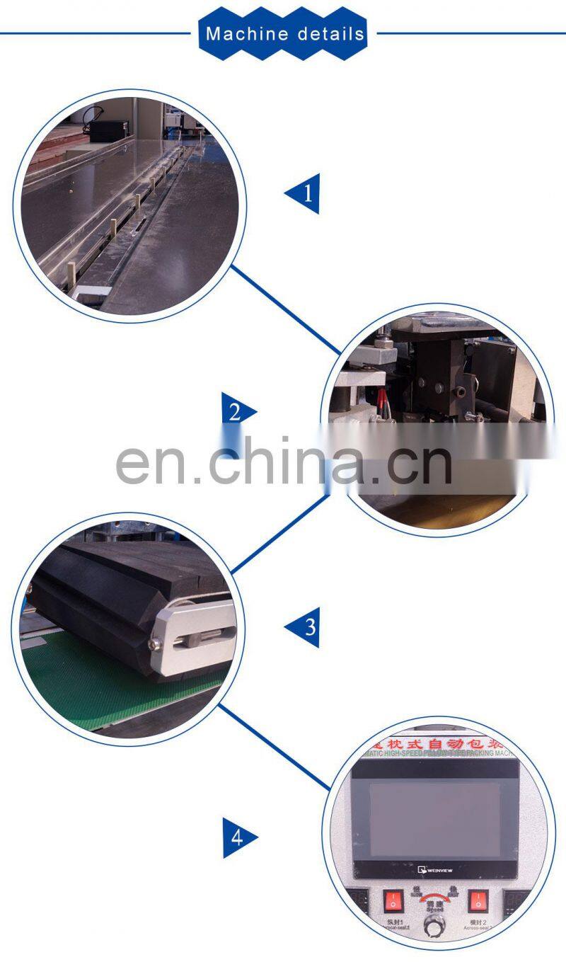 Four Side Sealing Packing Machine for Fish Type Mask With High Speed