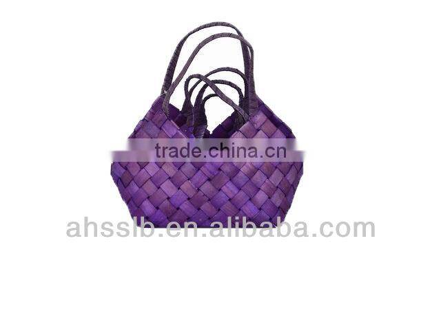 decorate wooden handbags