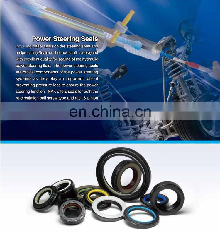 Customized Oil Seal Manufacturers Shaft Seal Types NBR FKM Power Steering Rubber Skeleton Oil Seal Factory