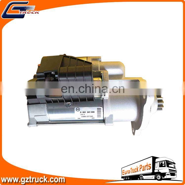 5.5 KW 24V 12T Starter Motor Oem 0001241006 for DAF CF 85 Truck Starter Motor Assy