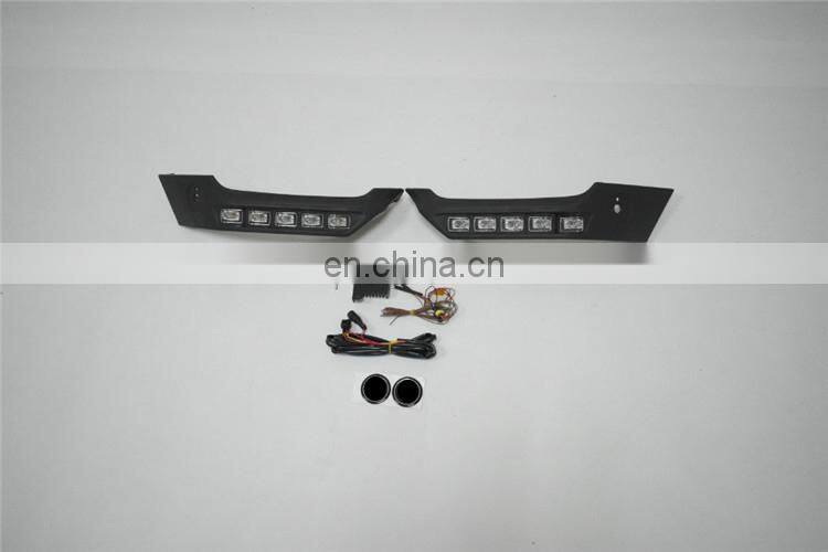 G-CLASS front corner lips with leds for W463 G350/G500/G63/G65 front lip lamps PP material