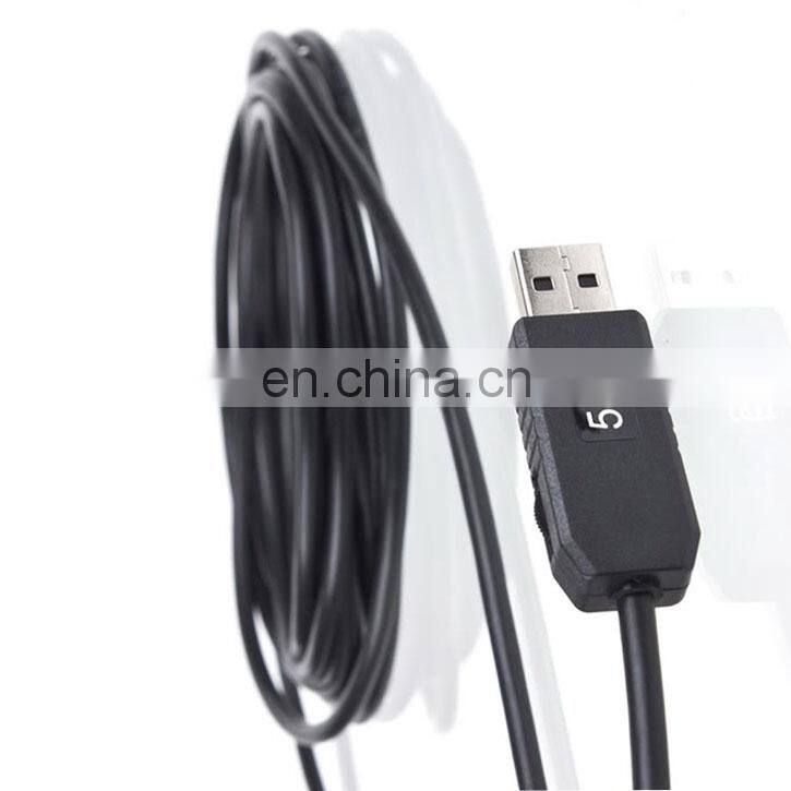 Portable Endoscope 5M Endoscope Camera USB with 4 White LED Light