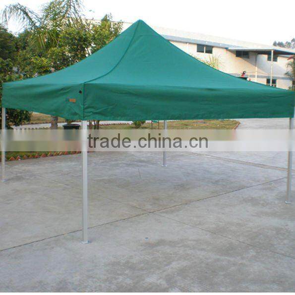 Steel Folding Marquee Trade Show Tent Frame 3x3m ( 10ft X 10ft),30mm, with Green canopy & Valance(Unprinted)