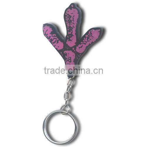 Design your own funny pvc keyring/cute pvc keychain