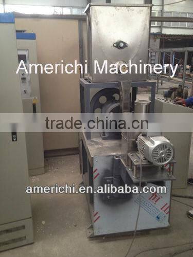 Single screw fish feed making machines