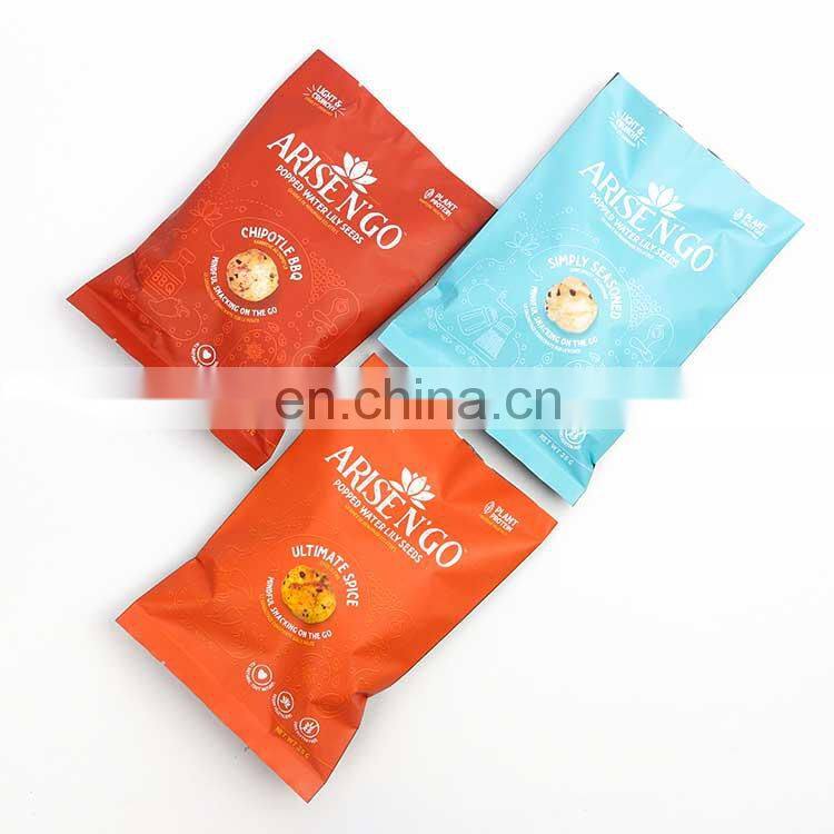 Custom printing cookie packaging bag /biscuit packing pouch /flat sachet for cooky&fries
