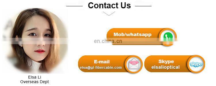 2 core outdoor aerial type fiber optic ftth drop cable price list