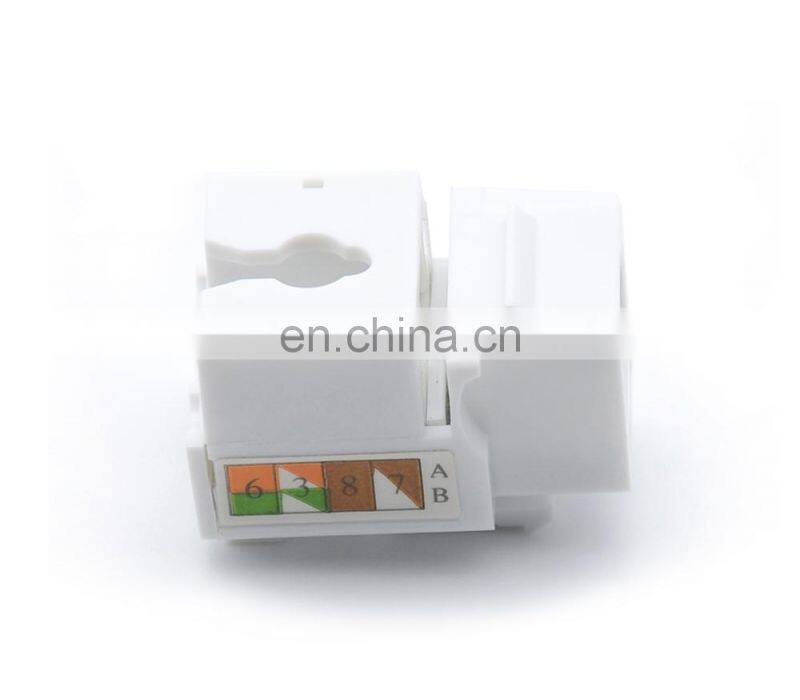 MT-5102 Krone rj45 cat6 keystone jack with Krone IDC