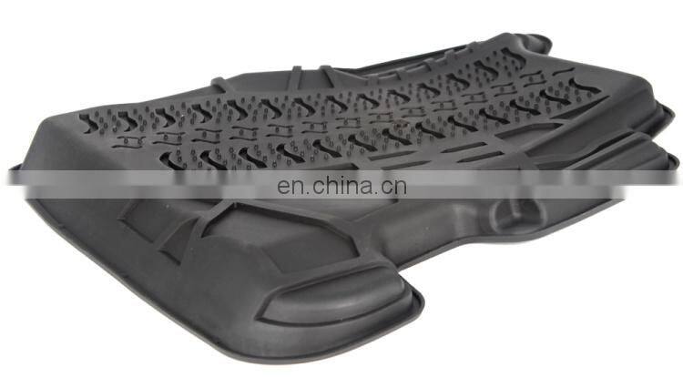 Lantsun Front and Rear Seat Floor Mats for Jeep TJ