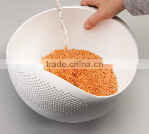 KH Cheapest Multi-function bowl with intergrated colander