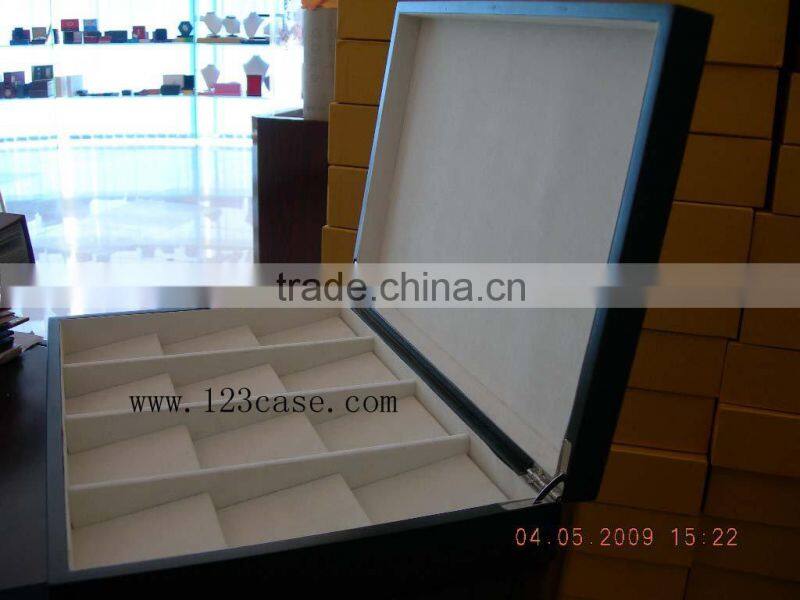 aluminum quartz stone sample box with ABS shell and plywood
