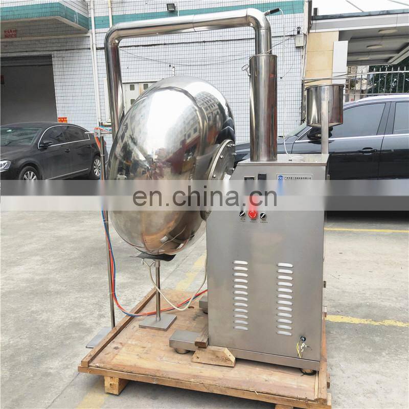 Multifunctional Peanut Sugar Coating Machine / Automatic Liquid Spray Pill Polishing Machine for Tablets