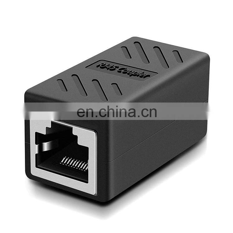 Ethernet Network Adapter Cat 5e Cat5 Cat6 Cat7 8P Female To Female RJ45 Inline Coupler Connector