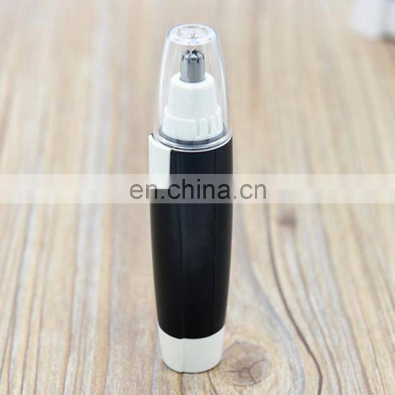 New Portable Electric Nose Hair Trimmer Man Shaving Nose hair removal shaver clipper Black No Spray Nose Hair Clipper