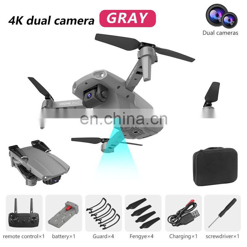 4K dual Camera RC Quadcopter Toy Mini Drone Wide-angle Professional FPV E99 drone
