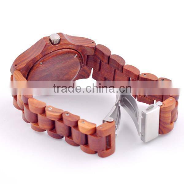 2015 Fashion Brand Wooden Sports Watch alibaba express
