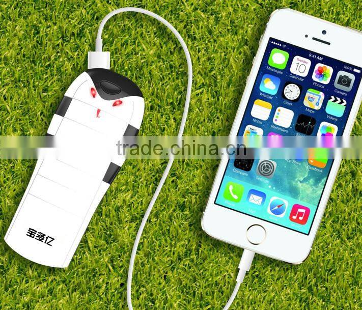 Rohs power bank 2600mAh portable cell phone charger
