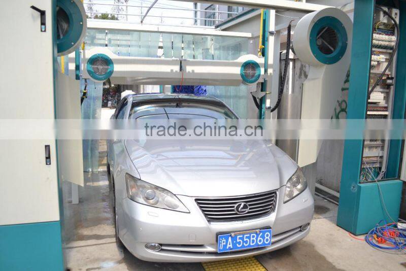 Tunnel Car Wash Equipment 9Brushes PE-T9 40000USD