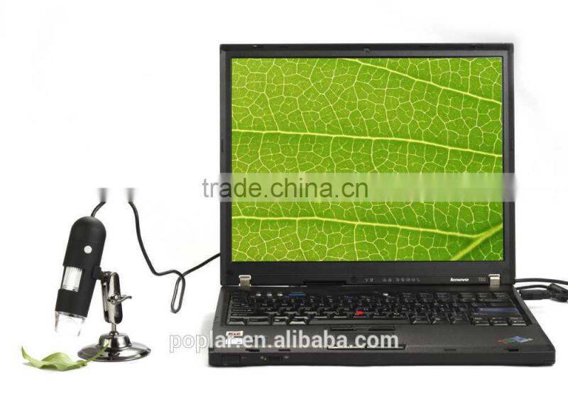 USB Electron Microscope 500X 2.0 MP 8-LED USB Digital Microscope
