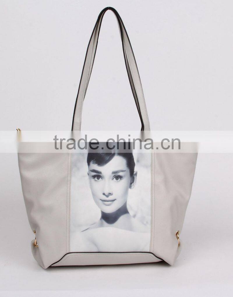 2015 Fashion Wholesale Lady Handbag Pu Elegance Designer Women Handbag