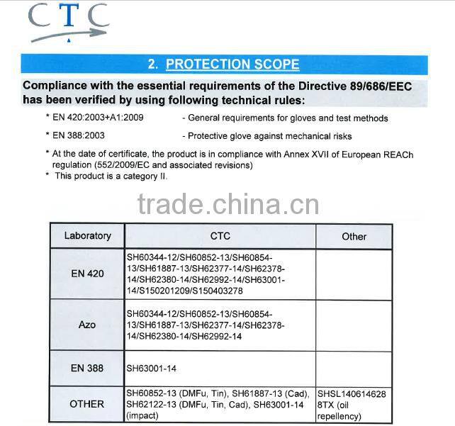 Full palm cow leather gloves/ Welding gloves/ Heat resistant gloves