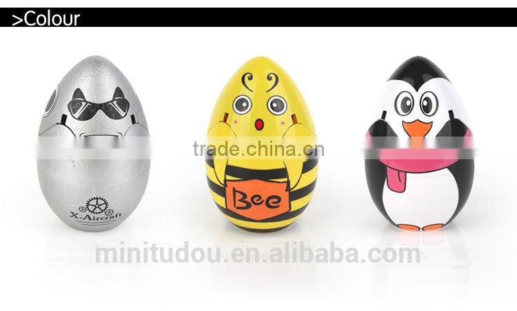 2014 New Products 7.9CM 4CH 6 Axis Flying Egg Quadcopter Toy 6057
