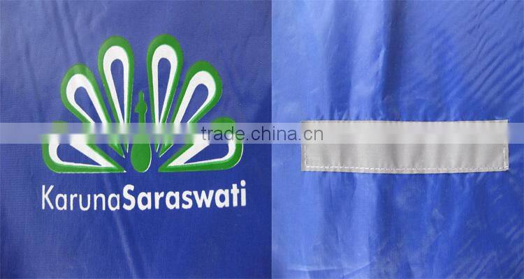 hand made hooded long rain coat