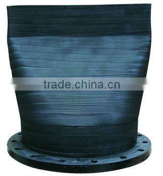 Flanged duckbill valve